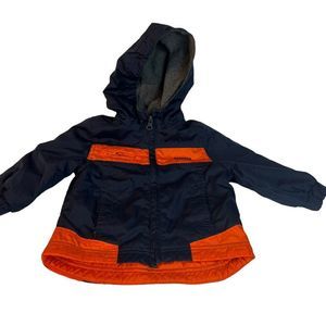OshKosh B’Gosh Little Boys Fleece Lined Jacket‎ Toddler Boys Size 12 Months
